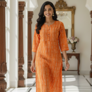 Cotton Straight Kurti 03