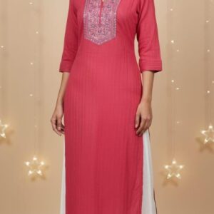 Popcorn Emb Kurti 02