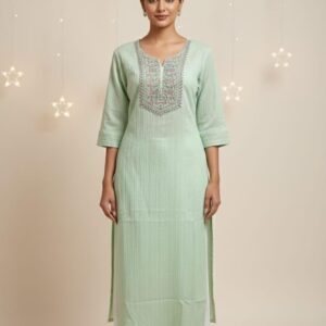 Popcorn Emb Kurti 03