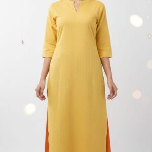 Popcorn Plain Kurti 03