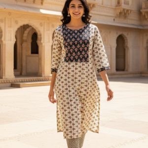 Kalamkari Kurti 01